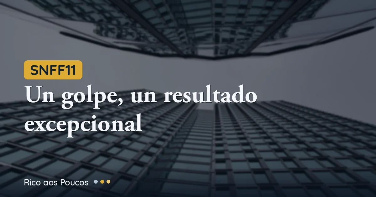 SNFF11: el dividendo de R$ 1,10 en julio vino de una sola operación (RLGX11)