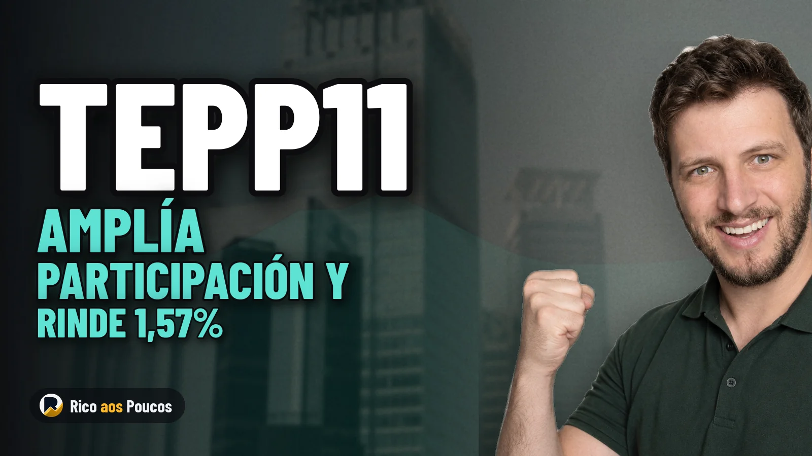 TEPP11 amplía su participación en dos inmuebles de la cartera y registra un yield de 1,57%