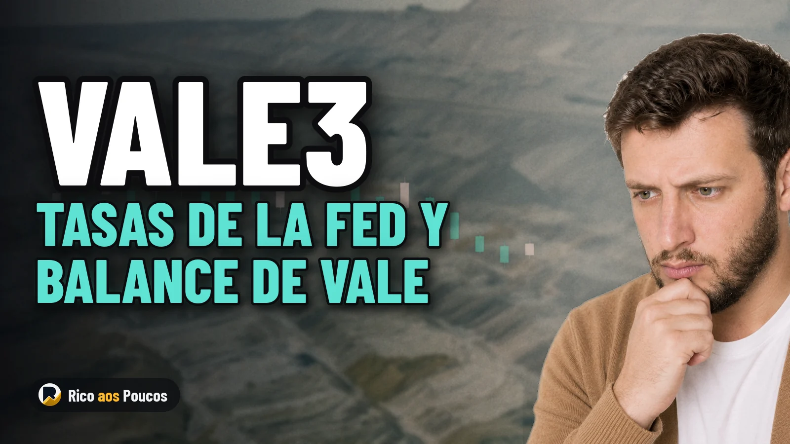 VALE3: cotización, gráfico y la decisión de la Fed; qué cambia con las tasas en EE. UU. y el balance