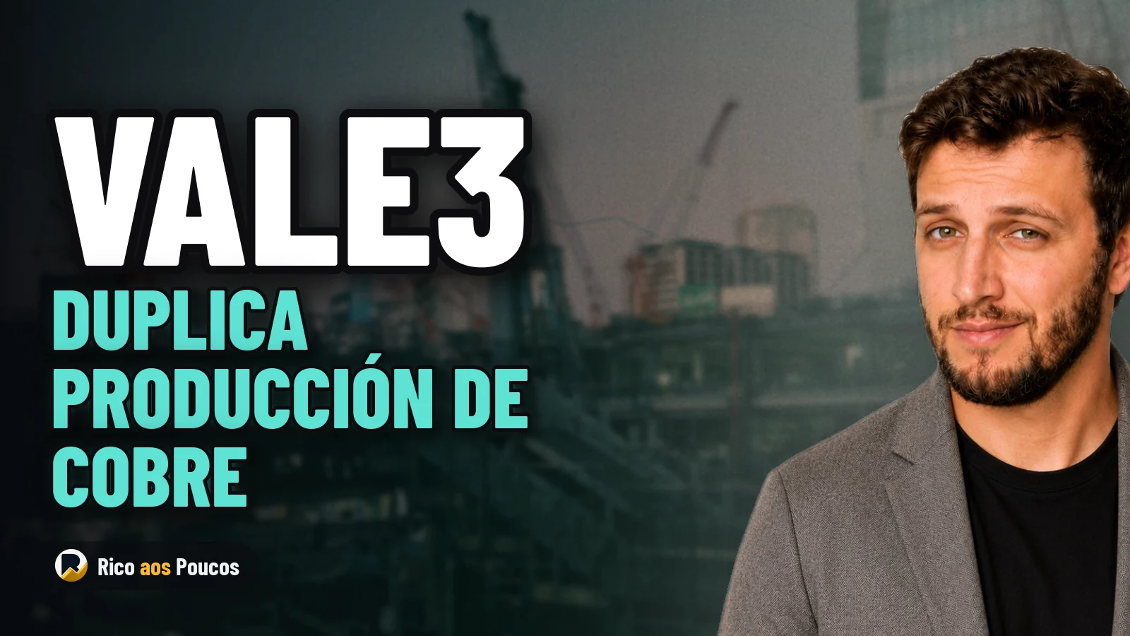 VALE3 duplica su producción de cobre utilizando solo reservas propias