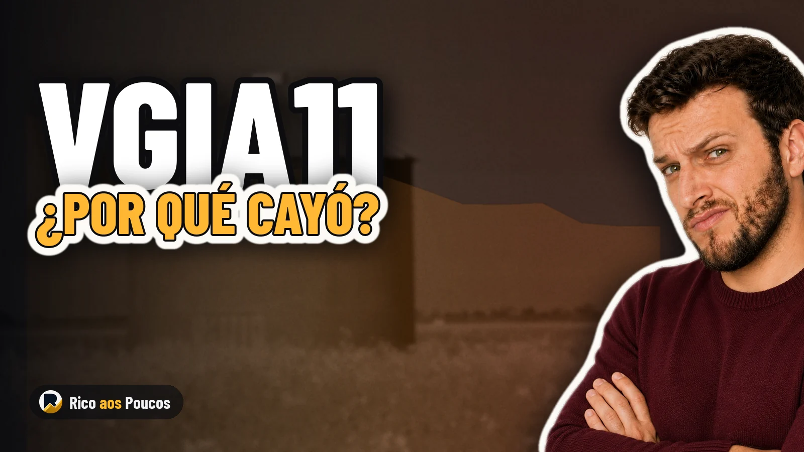 VGIA11 cotação hoje: por que caiu para R$ 8,28 e o dividendo de R$ 0,13