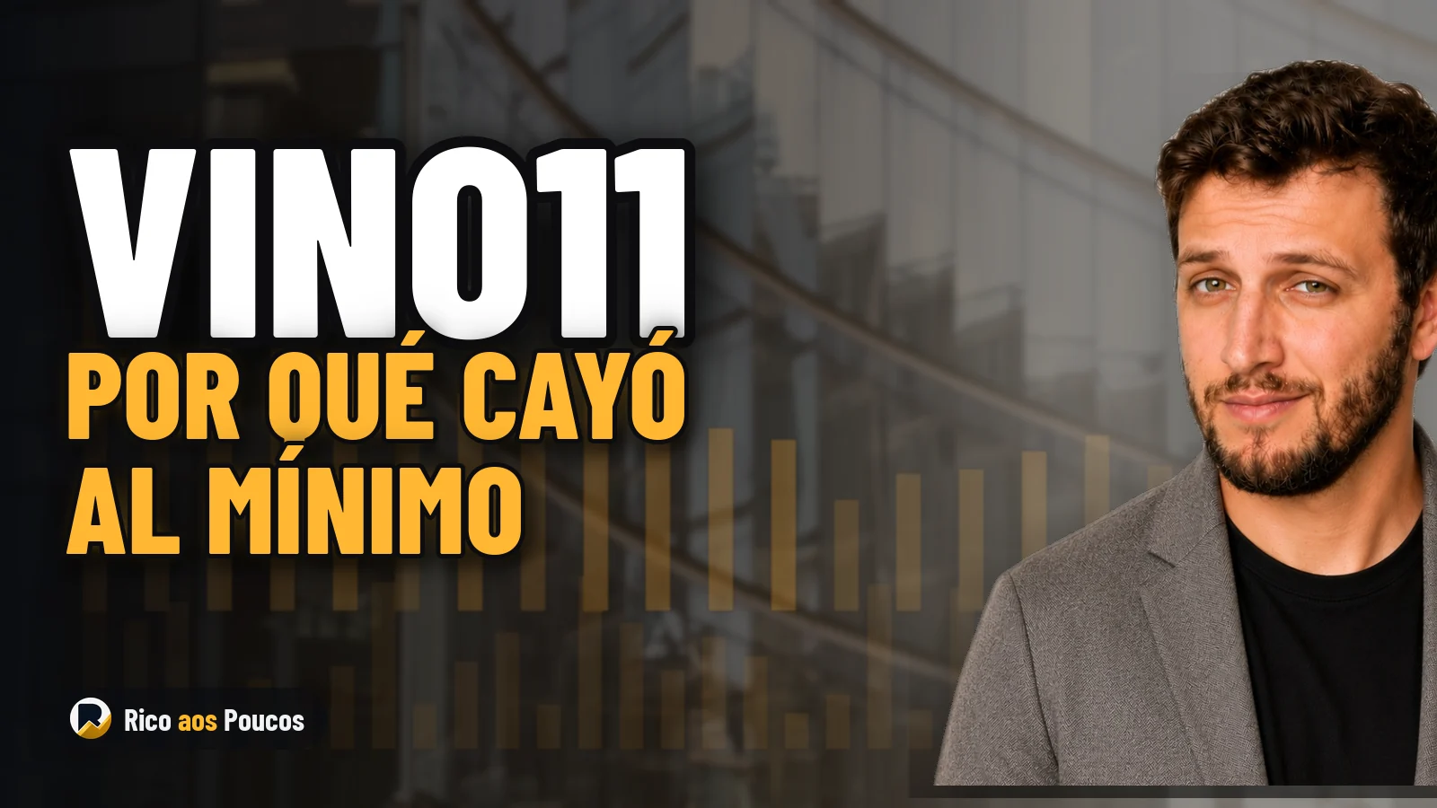 Por que o VINO11 caiu 24% e bateu o piso histórico