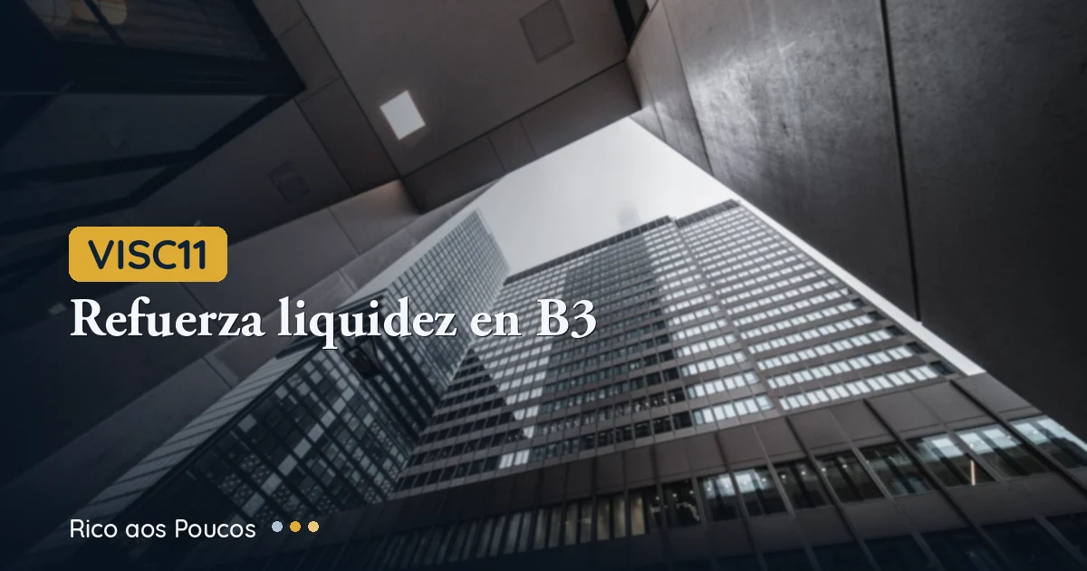 VISC11 contrata a Suno como segundo creador de mercado en B3, junio 2026