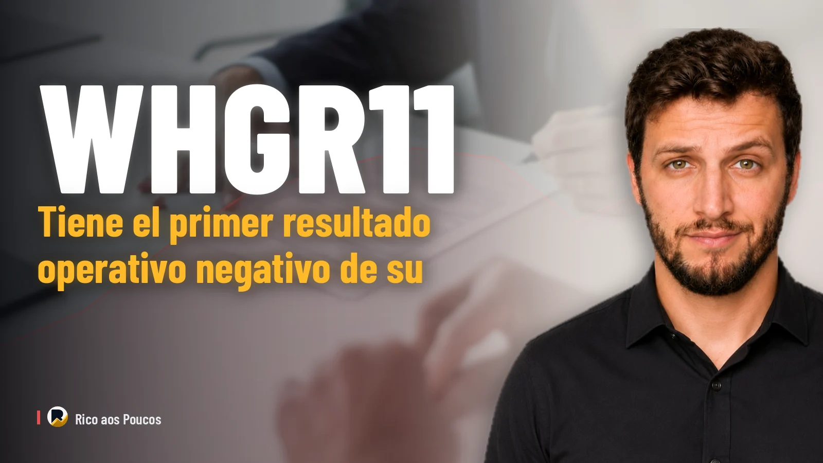 WHGR11 tiene el primer resultado operativo negativo de su historia tras aprovisionar el CRI You Perdizes