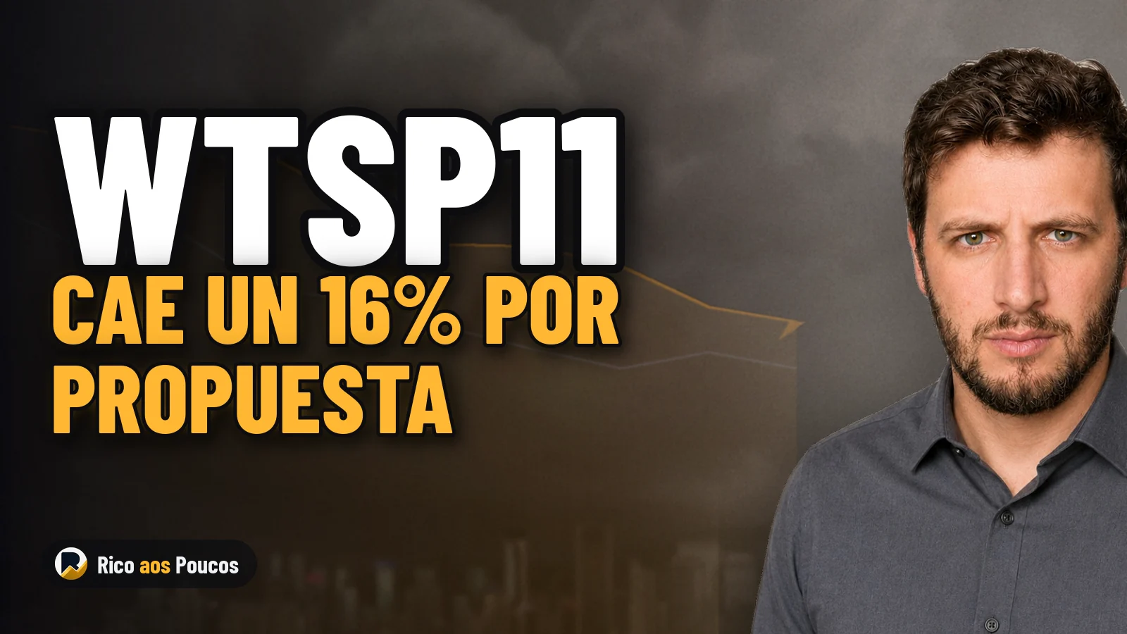 WTSP11 cae un 16% tras conocerse una propuesta de venta del World Trade Center Nações Unidas