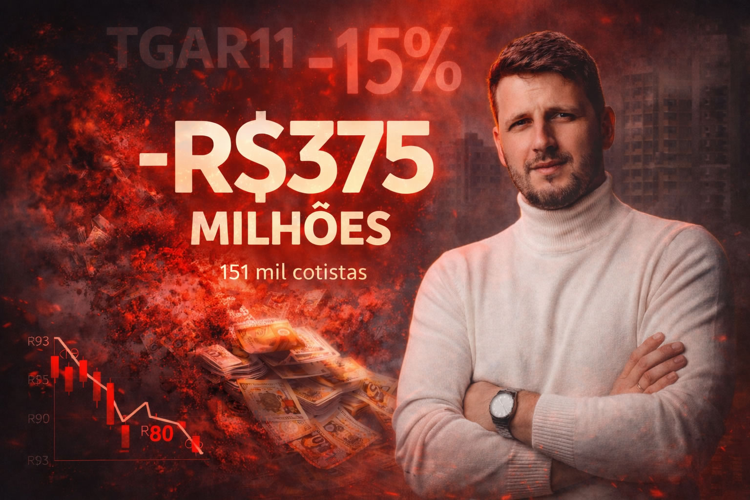TGAR11: R$375 Milhões Evaporaram